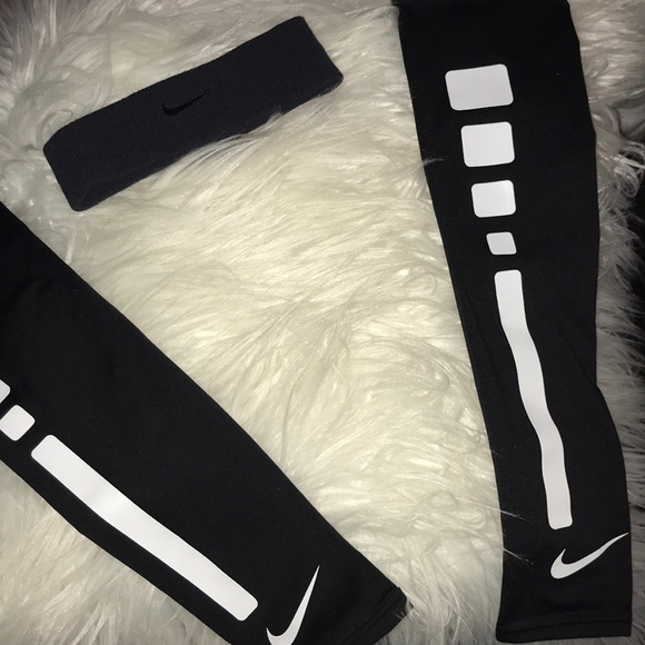 NWOT ⭐️ NIKE // NBA⭐️ Arm sleeves & Sweatband - Picture 2 of 2